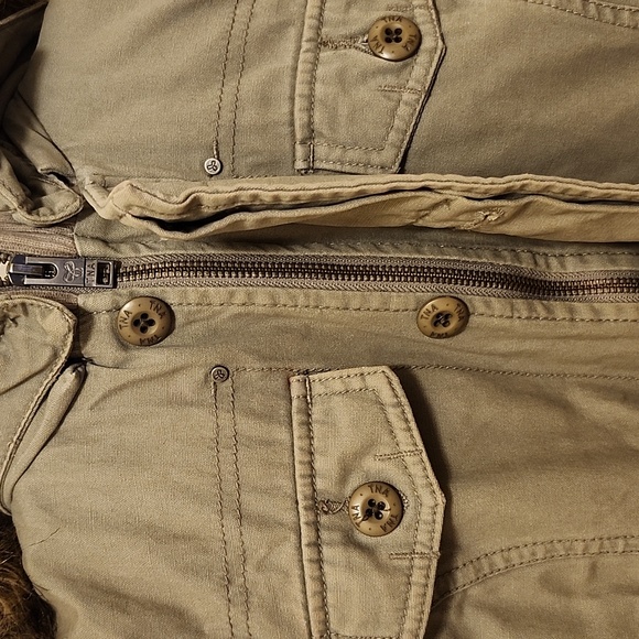 TNA Jacket, Beige, Size XXS, VGUC - Picture 3 of 7